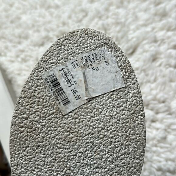 Vince Nude White Platform Thick Strap Sandals Neutral Minimalist Closet Staple - Picture 9 of 11